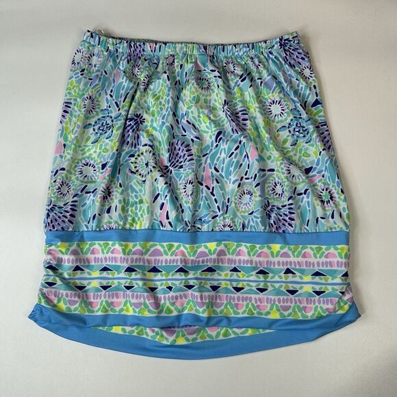 Lilly Pulitzer Women’s Large Ibiza Open Water Strapless Tube Bandeau Beachy - Picture 7 of 9